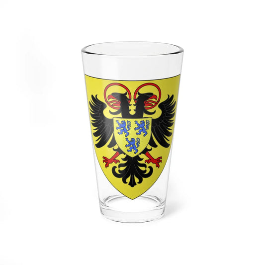 Blason cambrai 2 (France) (Coat of Arms) Pint Glass 16oz 16oz - Go Mug Yourself