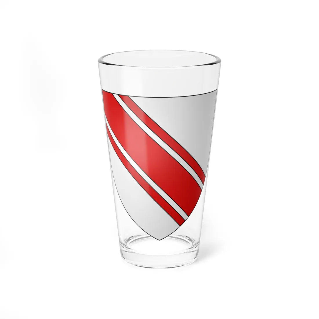 Blason Celles-lez-Dinant Beaufort selon Gelre (Belgium) (Coat of Arms) Pint Glass 16oz 16oz - Go Mug Yourself