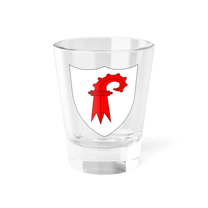 Blason-CH-Canton-Bâle-Campagne (Switzerland) (Coat of Arms) Shot Glass 1.5oz 1.5oz - Go Mug Yourself