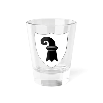Blason-CH-Canton-Bâle-Ville (Switzerland) (Coat of Arms) Shot Glass 1.5oz 1.5oz - Go Mug Yourself