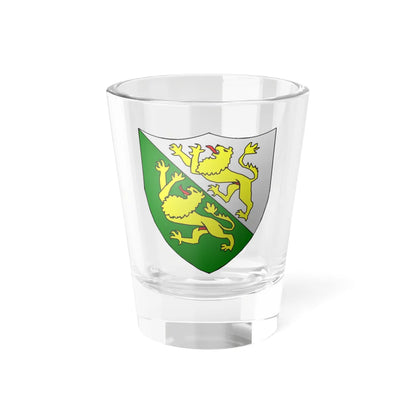 Blason-CH-Canton-Thurgovie (Switzerland) (Coat of Arms) Shot Glass 1.5oz 1.5oz - Go Mug Yourself