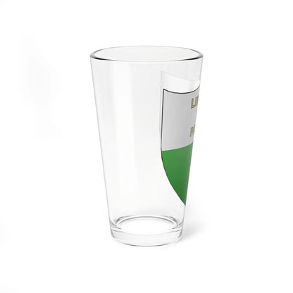 Blason-CH-Canton-Vaud (Switzerland) (Coat of Arms) Pint Glass 16oz - Go Mug Yourself