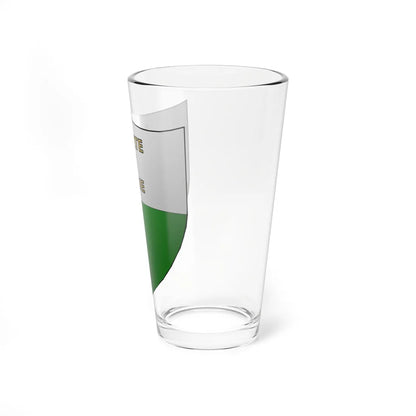 Blason-CH-Canton-Vaud (Switzerland) (Coat of Arms) Pint Glass 16oz - Go Mug Yourself