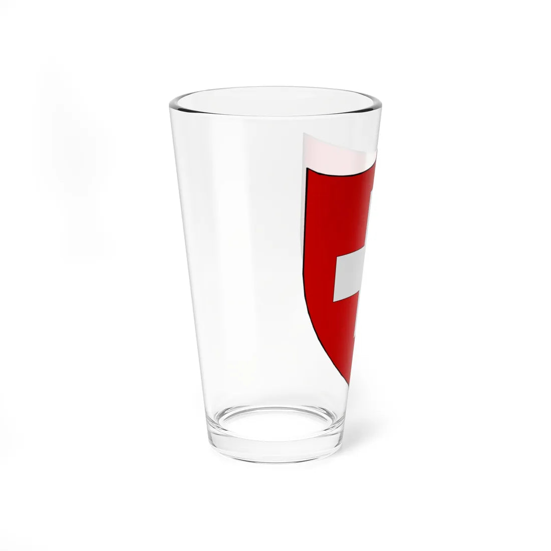 Blason-CH-ECU-SUISSE (Switzerland) (Coat of Arms) Pint Glass 16oz - Go Mug Yourself