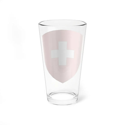 Blason-CH-Suisse-1 (Switzerland) (Coat of Arms) Pint Glass 16oz - Go Mug Yourself