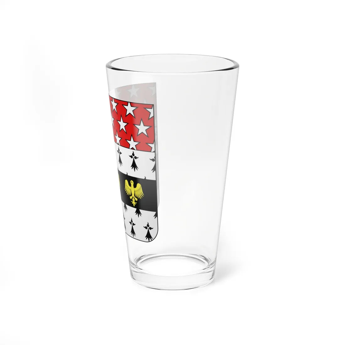 Blason Claude Ambroise Régnier 1746-1814 duc de Massa1 (France) (Coat of Arms) Pint Glass 16oz - Go Mug Yourself