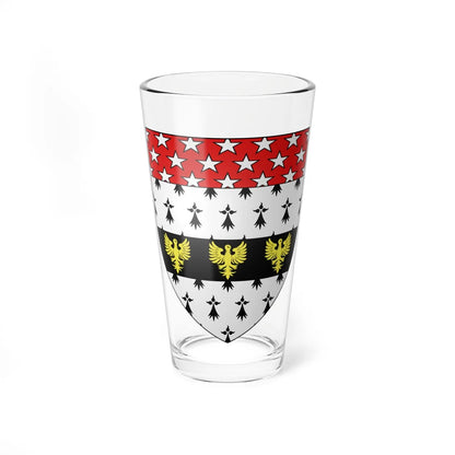 Blason Claude Ambroise Régnier 1746-1814 duc de Massa2 (France) (Coat of Arms) Pint Glass 16oz 16oz - Go Mug Yourself