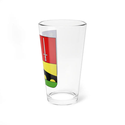 Blason Claude Dallemagne 1754-1813 (France) (Coat of Arms) Pint Glass 16oz - Go Mug Yourself