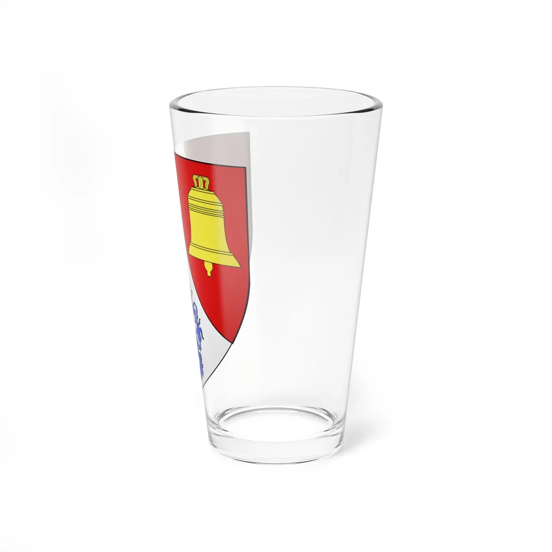 Blason commune de Tellin Belgique (Belgium) (Coat of Arms) Pint Glass 16oz - Go Mug Yourself