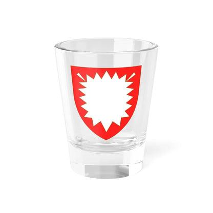 Blason Comté puis Duché de Holstein (Denmark) (Coat of Arms) Shot Glass 1.5oz 1.5oz - Go Mug Yourself