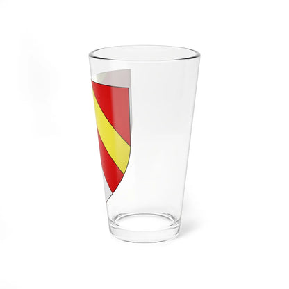 Blason Connétablie dAngleterre selon Gelre (England) (Coat of Arms) Pint Glass 16oz - Go Mug Yourself