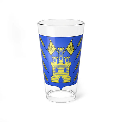 Blason Dalhem (Belgium) (Coat of Arms) Pint Glass 16oz 16oz - Go Mug Yourself