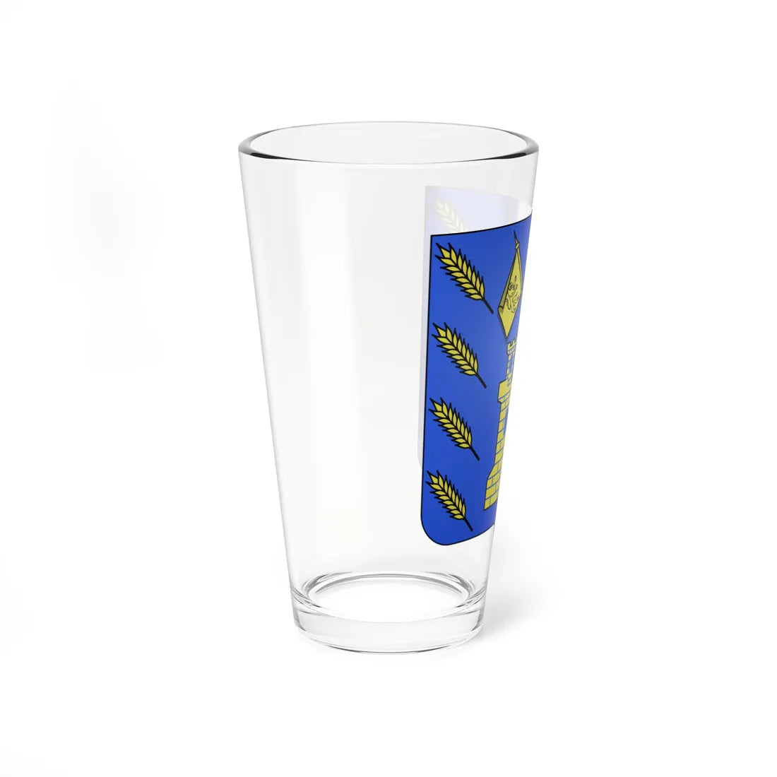 Blason Dalhem (Belgium) (Coat of Arms) Pint Glass 16oz - Go Mug Yourself