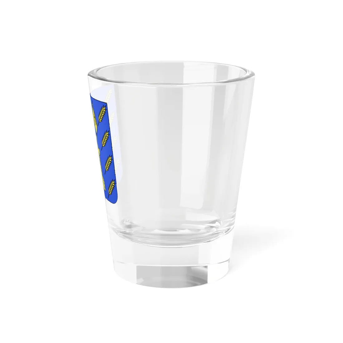 Blason Dalhem (Belgium) (Coat of Arms) Shot Glass 1.5oz - Go Mug Yourself
