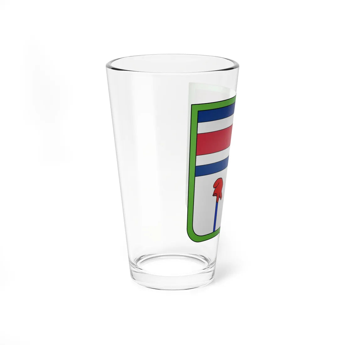 Blason de Alajuela (Costa Rica) (Coat of Arms) Pint Glass 16oz - Go Mug Yourself