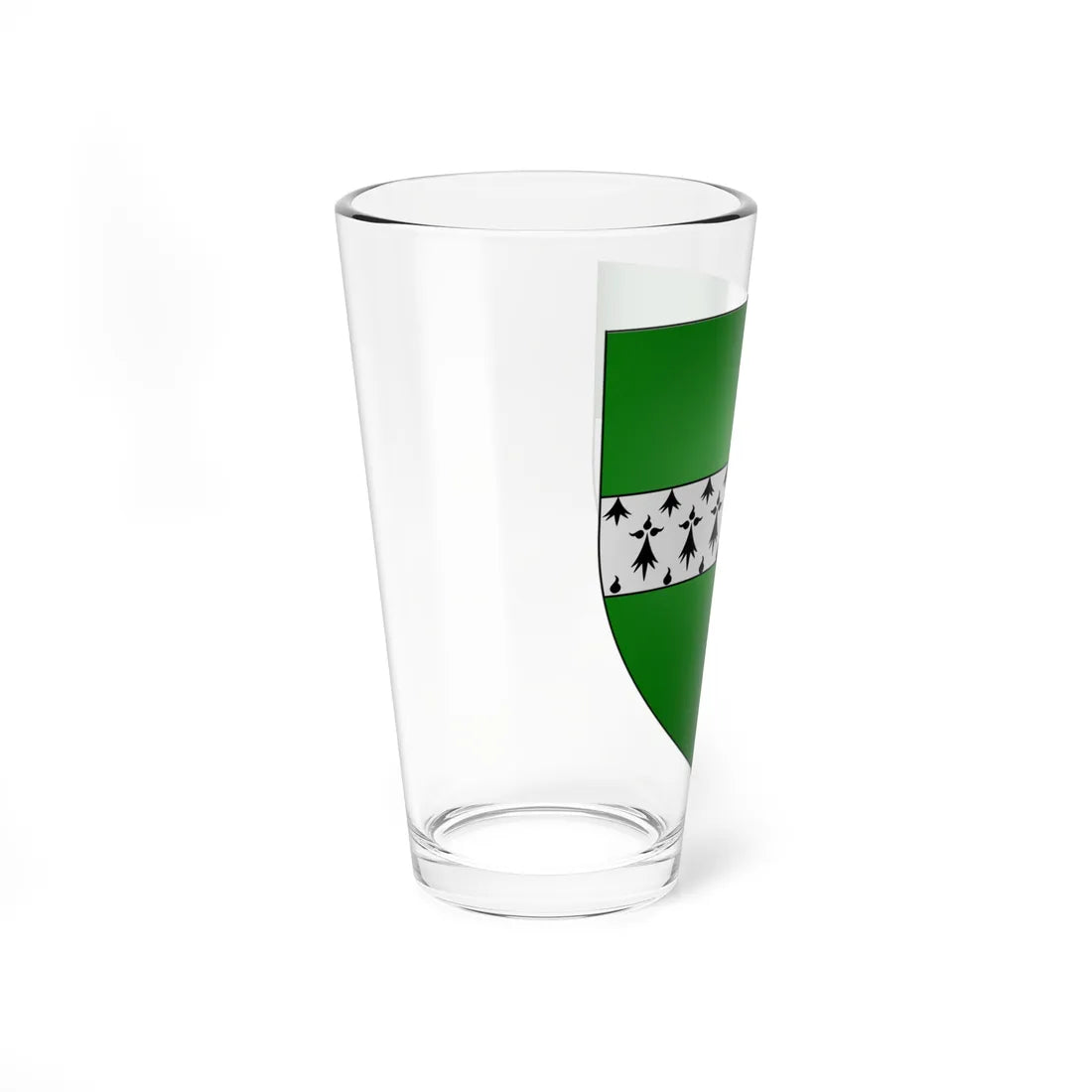 Blason de Beaucamps 59 Nord-France (France) (Coat of Arms) Pint Glass 16oz - Go Mug Yourself