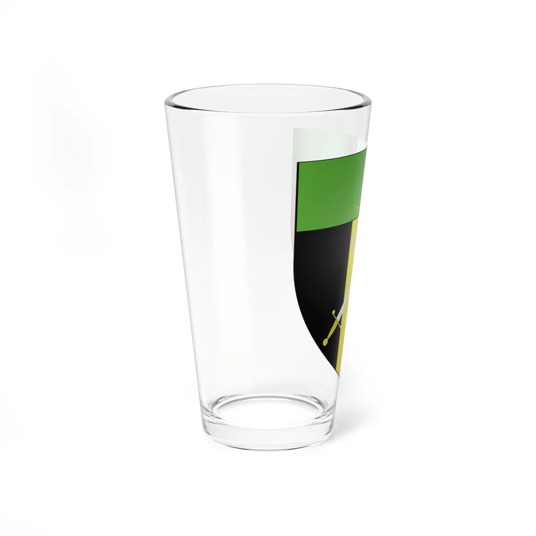 Blason de Bourg-Léopold (Belgium) (Coat of Arms) Pint Glass 16oz - Go Mug Yourself