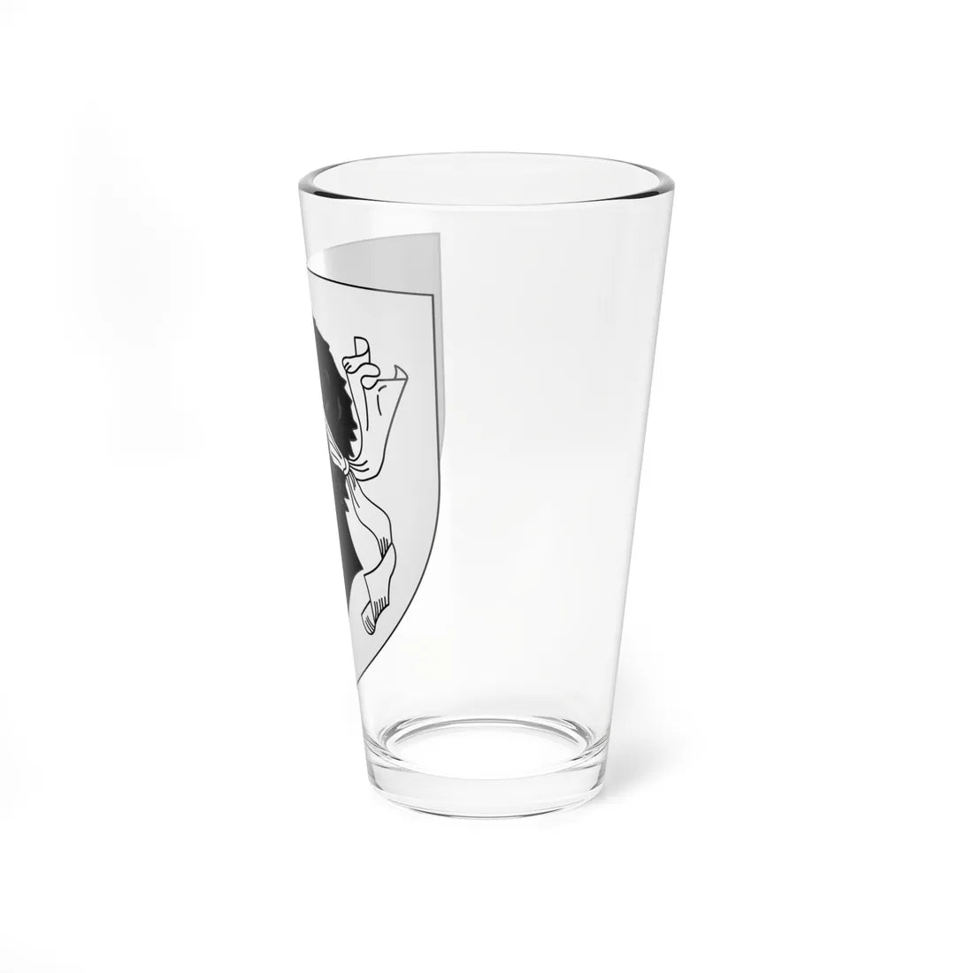 Blason de Corse (France) (Coat of Arms) Pint Glass 16oz - Go Mug Yourself