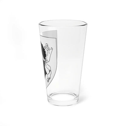 Blason de Corse (France) (Coat of Arms) Pint Glass 16oz - Go Mug Yourself