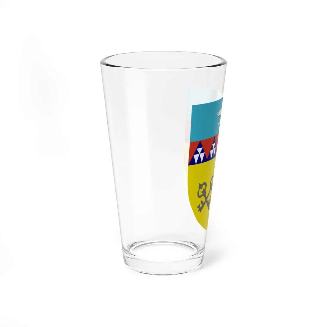 Blason de El Madher (Algeria) (Coat of Arms) Pint Glass 16oz - Go Mug Yourself
