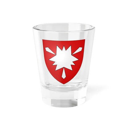 Blason de Holstein (Denmark) (Coat of Arms) Shot Glass 1.5oz 1.5oz - Go Mug Yourself