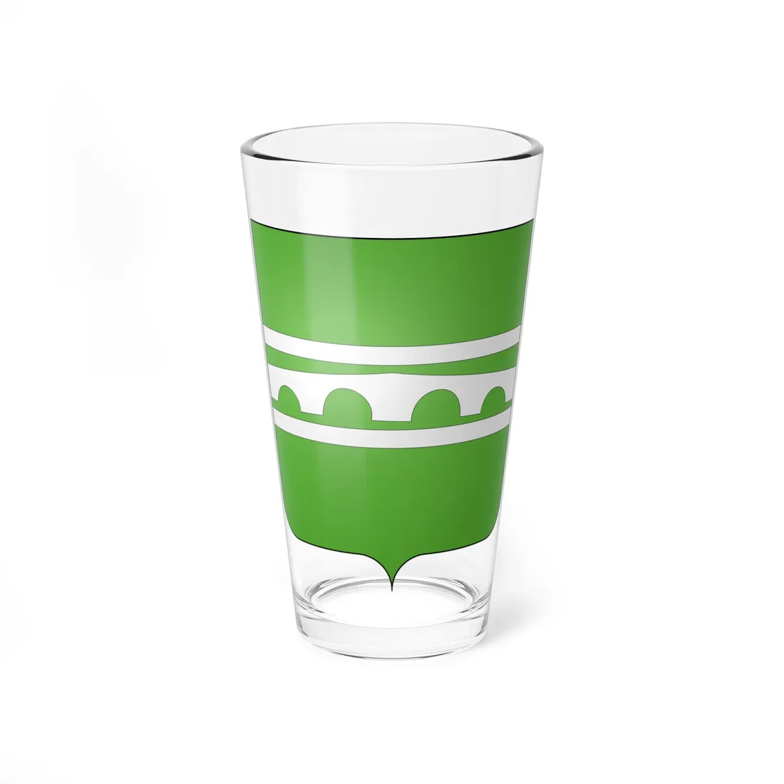 Blason de hotton (Belgium) (Coat of Arms) Pint Glass 16oz - Go Mug Yourself