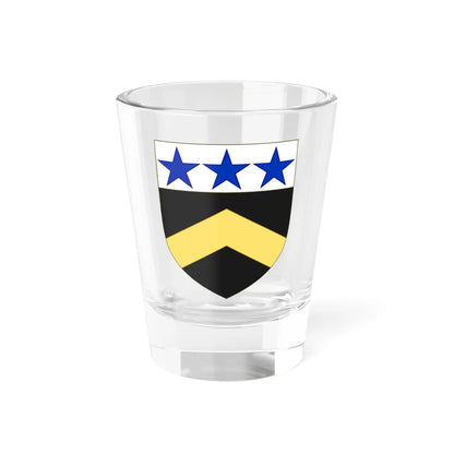 Blason de la famille Boissy dAnglas (France) (Coat of Arms) Shot Glass 1.5oz 1.5oz - Go Mug Yourself