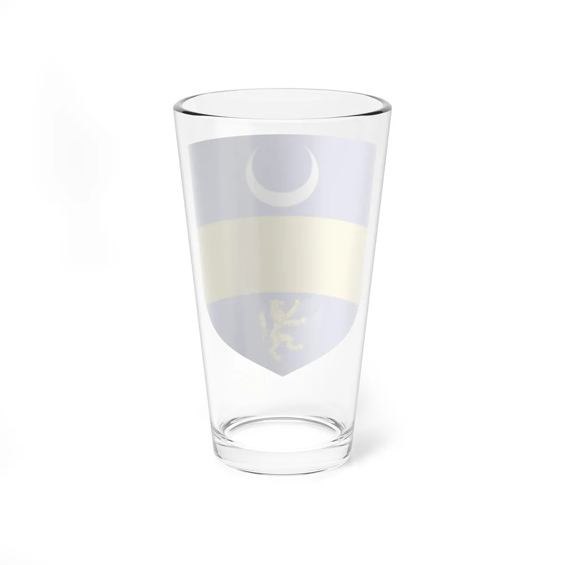 Blason de la famille Bouthier de Rochefort (France) (Coat of Arms) Pint Glass 16oz - Go Mug Yourself