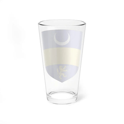 Blason de la famille Bouthier de Rochefort (France) (Coat of Arms) Pint Glass 16oz - Go Mug Yourself