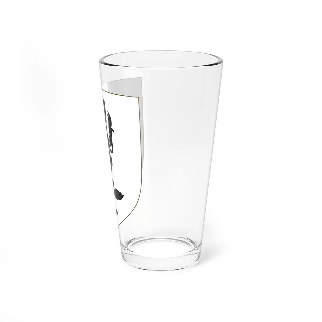 Blason de la famille Charette de La Contrie (France) (Coat of Arms) Pint Glass 16oz - Go Mug Yourself