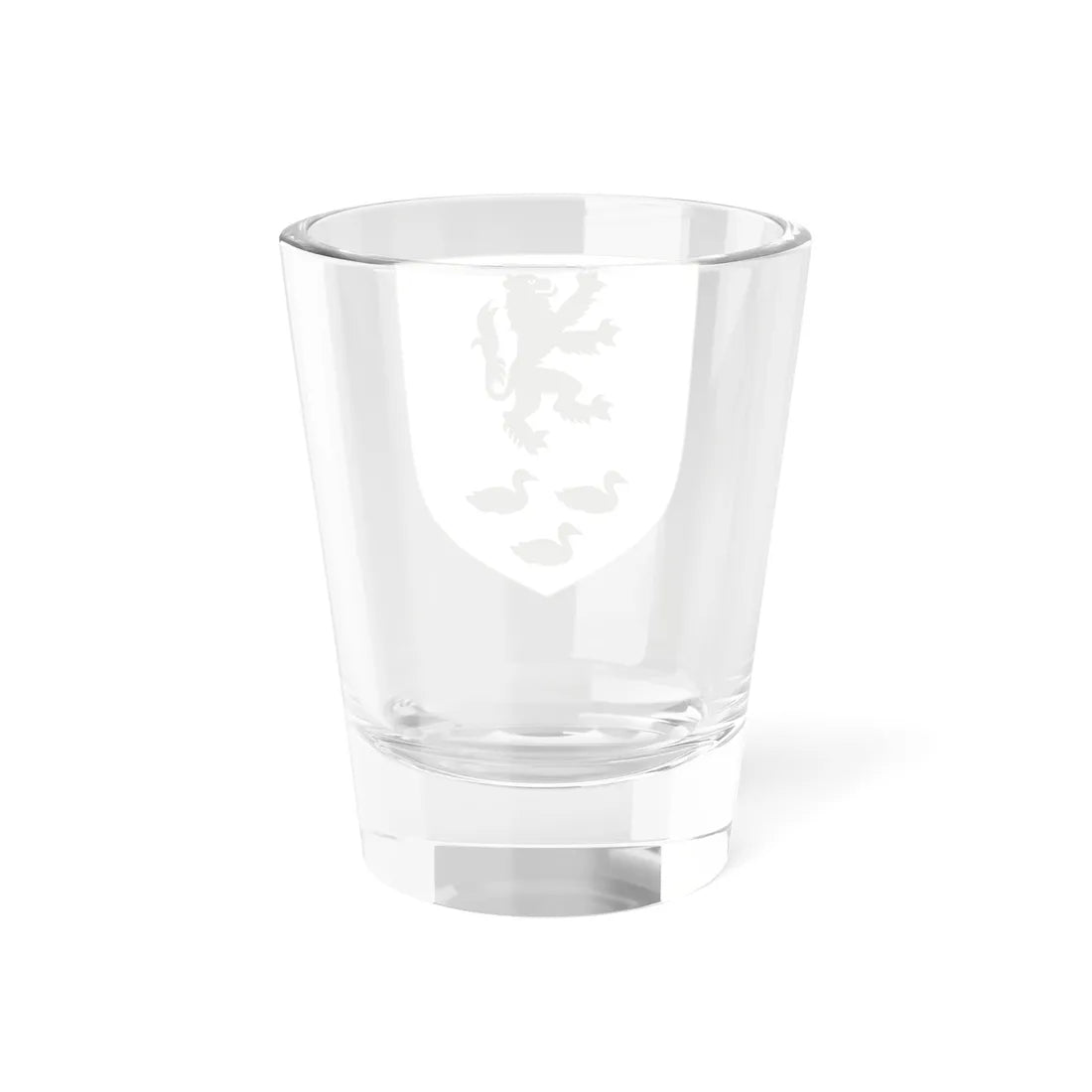 Blason de la famille Charette de La Contrie (France) (Coat of Arms) Shot Glass 1.5oz - Go Mug Yourself