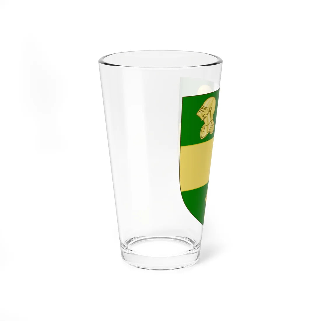 Blason de la famille Chrestien (France) (Coat of Arms) Pint Glass 16oz - Go Mug Yourself