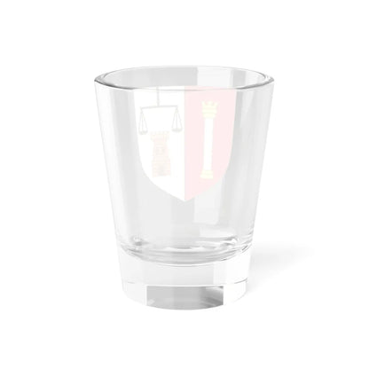 Blason de la famille Colonna dIstria (France) (Coat of Arms) Shot Glass 1.5oz - Go Mug Yourself