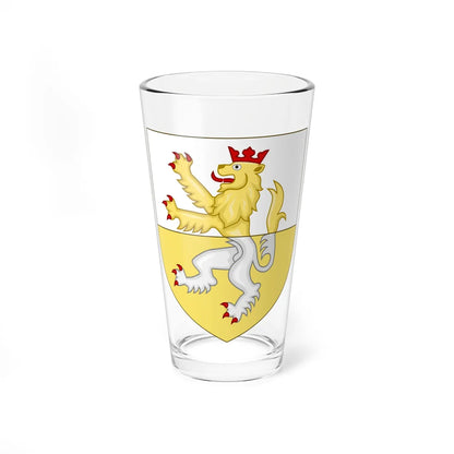 Blason de la famille Conen de Saint-Luc (France) (Coat of Arms) Pint Glass 16oz 16oz - Go Mug Yourself