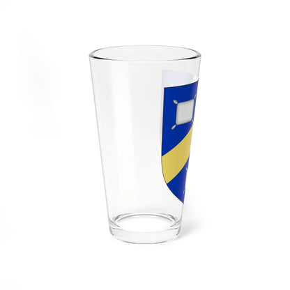 Blason de la famille Cotton de Bennetot (France) (Coat of Arms) Pint Glass 16oz - Go Mug Yourself