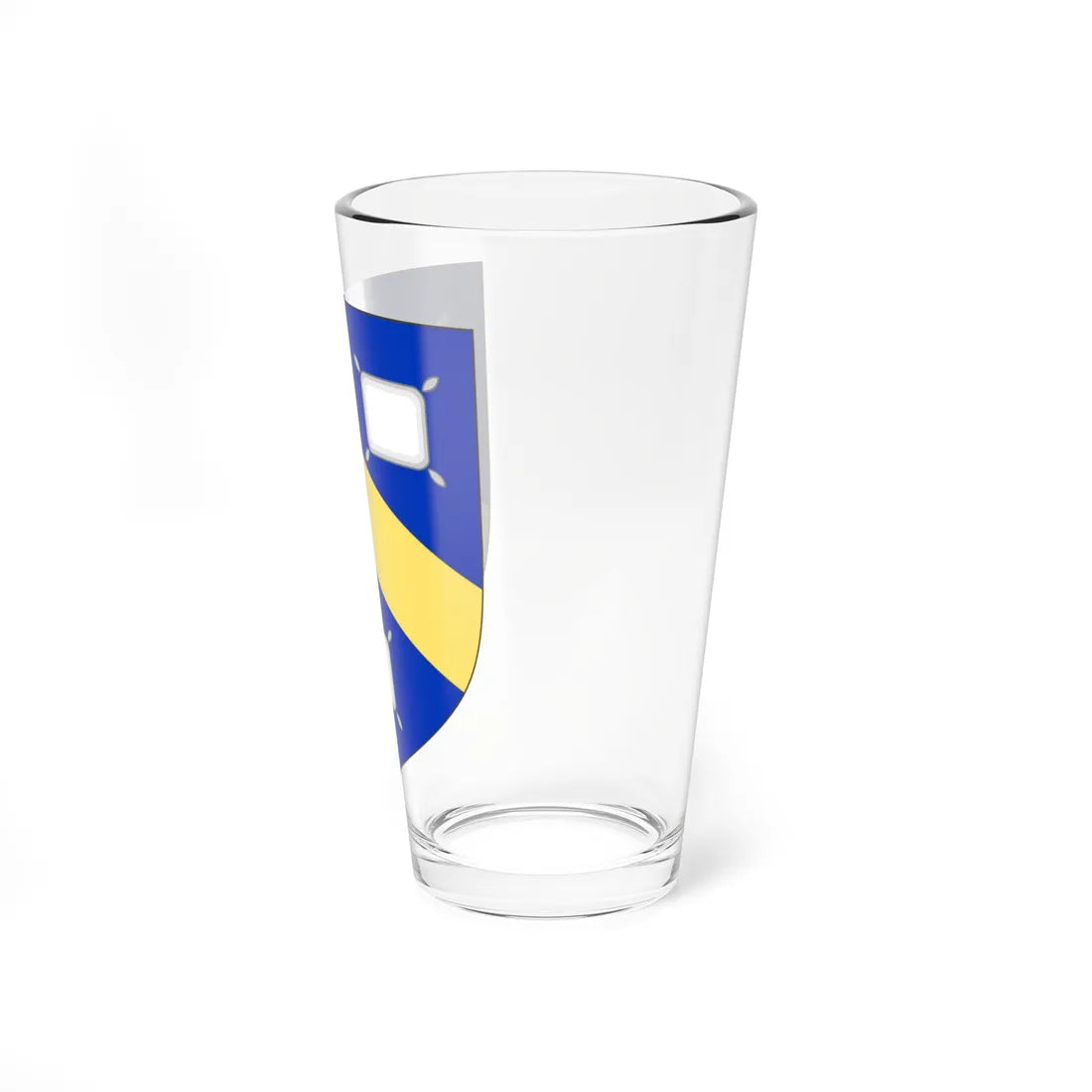 Blason de la famille Cotton de Bennetot (France) (Coat of Arms) Pint Glass 16oz - Go Mug Yourself
