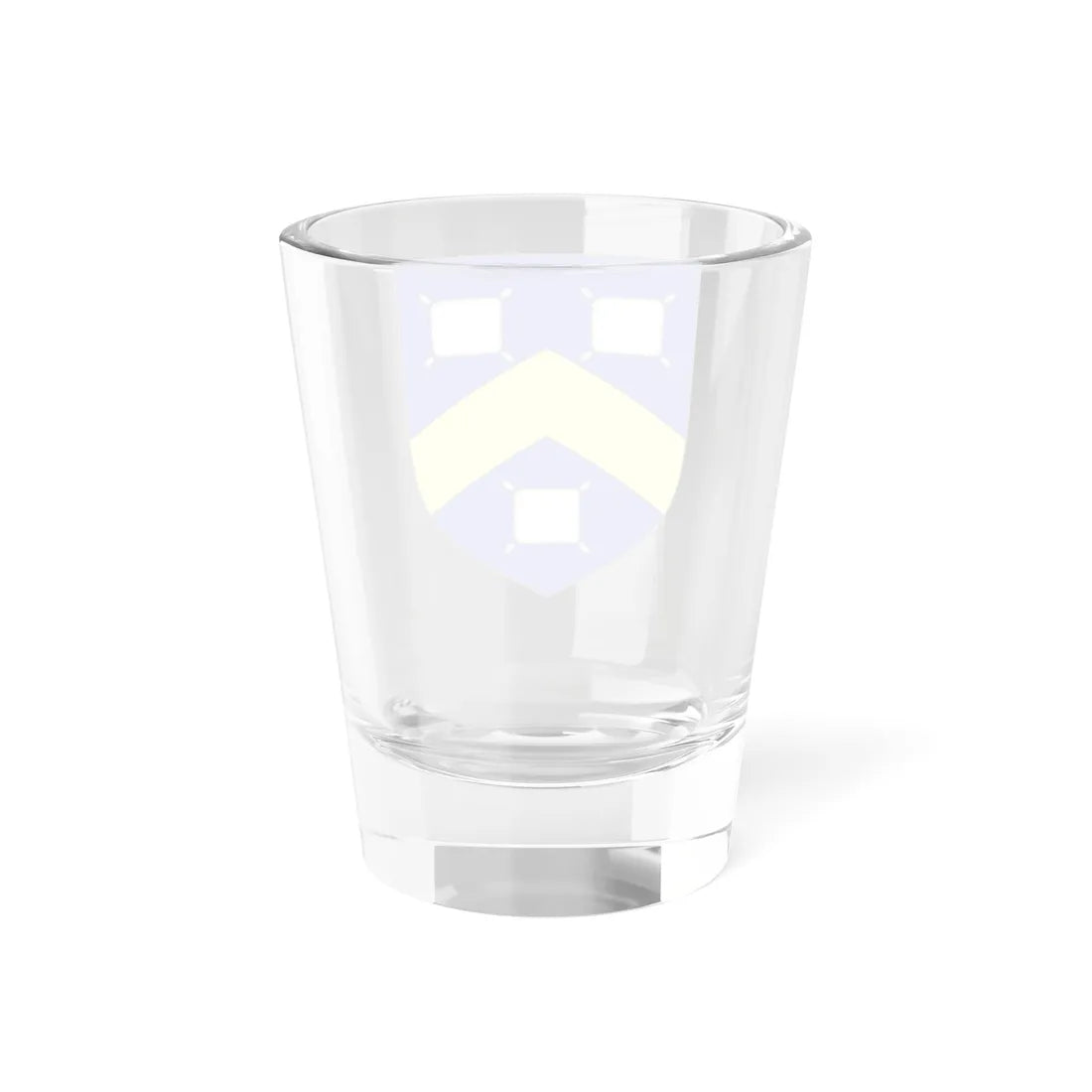 Blason de la famille Cotton de Bennetot (France) (Coat of Arms) Shot Glass 1.5oz - Go Mug Yourself