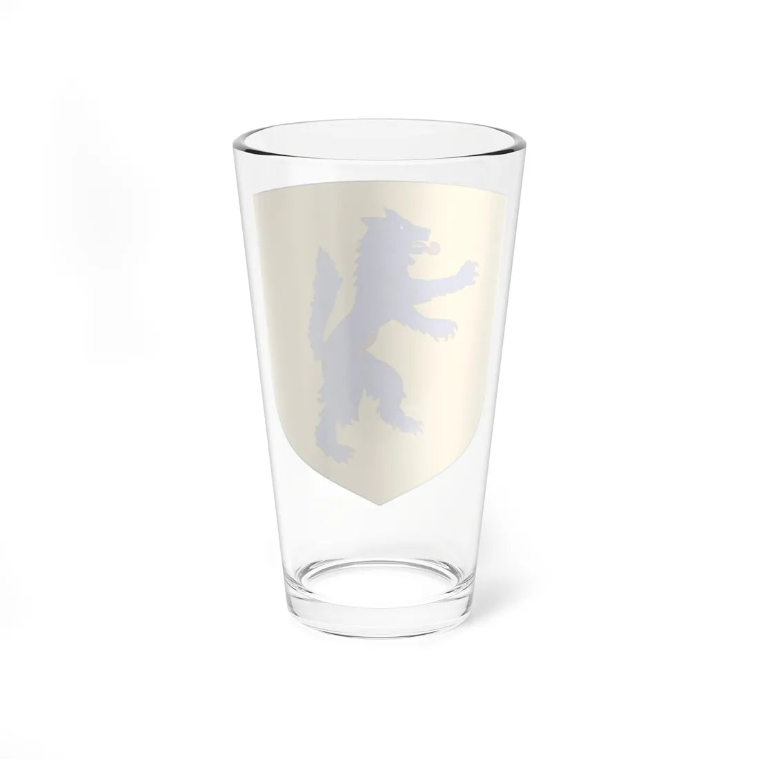 Blason de la famille dAgoult (France) (Coat of Arms) Pint Glass 16oz - Go Mug Yourself