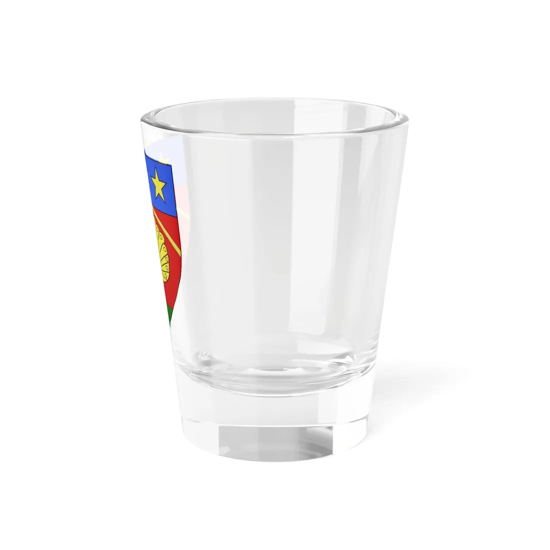 Blason de la famille dAldin (France) (Coat of Arms) Shot Glass 1.5oz - Go Mug Yourself