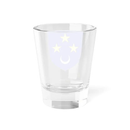 Blason de la famille dAliney dElva (France) (Coat of Arms) Shot Glass 1.5oz - Go Mug Yourself