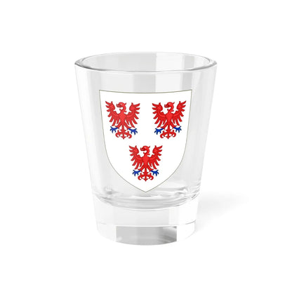 Blason de la famille dAndigné (France) (Coat of Arms) Shot Glass 1.5oz 1.5oz - Go Mug Yourself