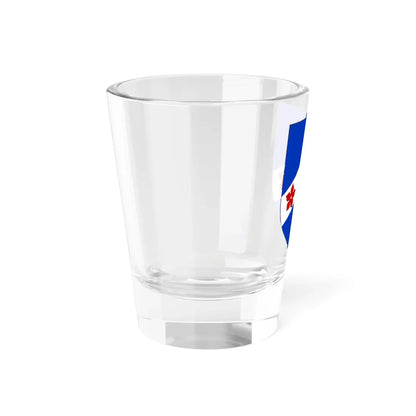 Blason de la famille dAstier de La Vigerie (France) (Coat of Arms) Shot Glass 1.5oz - Go Mug Yourself
