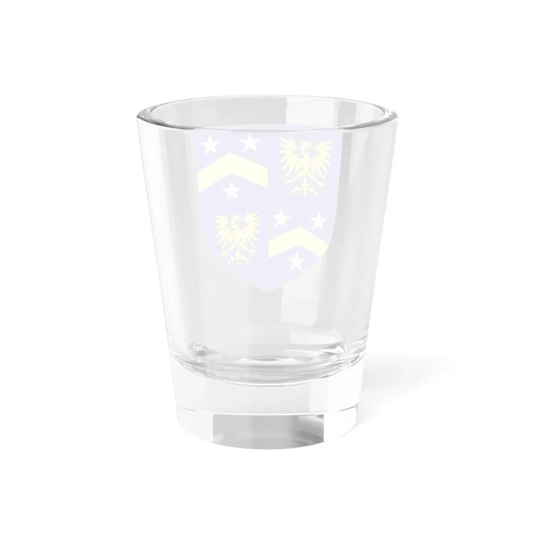 Blason de la famille de Bancalis de Maurel dAragon (France) (Coat of Arms) Shot Glass 1.5oz - Go Mug Yourself