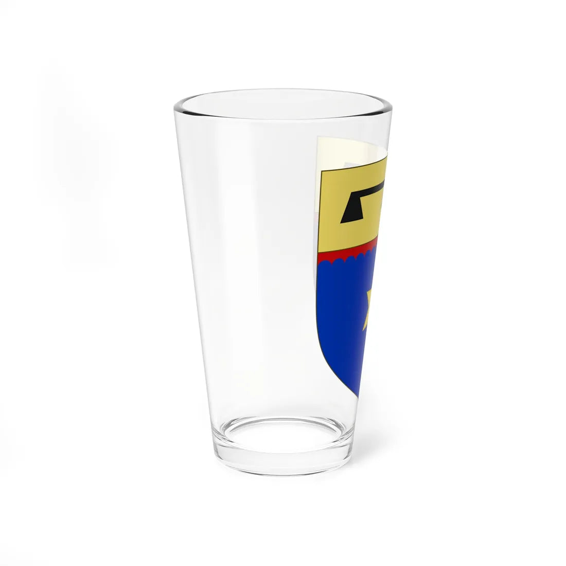Blason de la famille de Bar (France) (Coat of Arms) Pint Glass 16oz - Go Mug Yourself