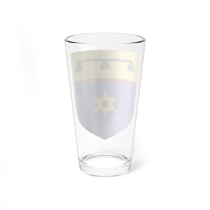 Blason de la famille de Bar (France) (Coat of Arms) Pint Glass 16oz - Go Mug Yourself