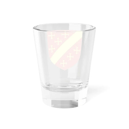 Blason de la famille de Belleval (France) (Coat of Arms) Shot Glass 1.5oz - Go Mug Yourself