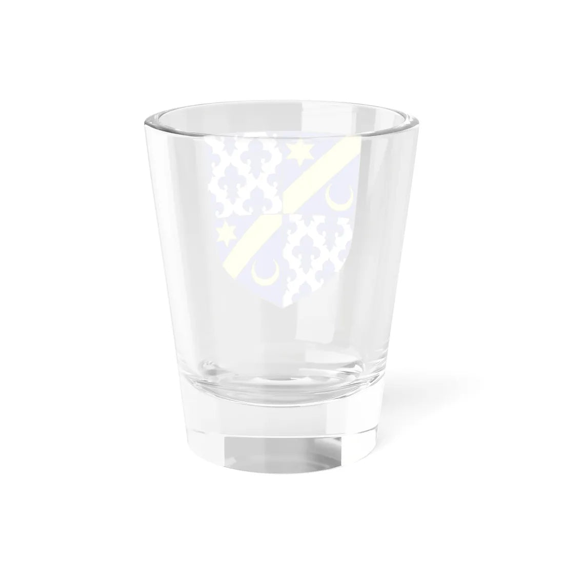 Blason de la famille de Benoist (France) (Coat of Arms) Shot Glass 1.5oz - Go Mug Yourself