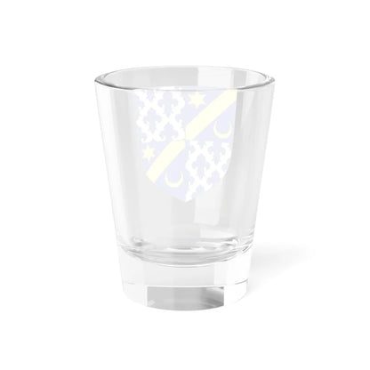 Blason de la famille de Benoist (France) (Coat of Arms) Shot Glass 1.5oz - Go Mug Yourself