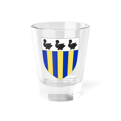 Blason de la famille de Benoît (France) (Coat of Arms) Shot Glass 1.5oz 1.5oz - Go Mug Yourself