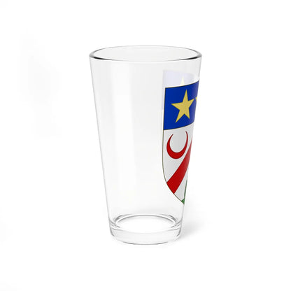 Blason de la famille de Boysson (France) (Coat of Arms) Pint Glass 16oz - Go Mug Yourself